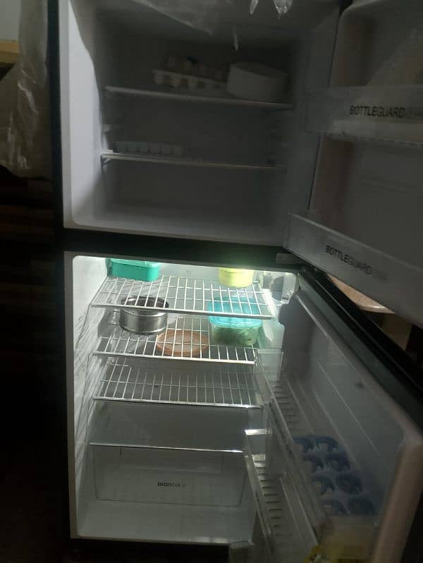 Haier Fridge Slightly use Medium size glass door 2