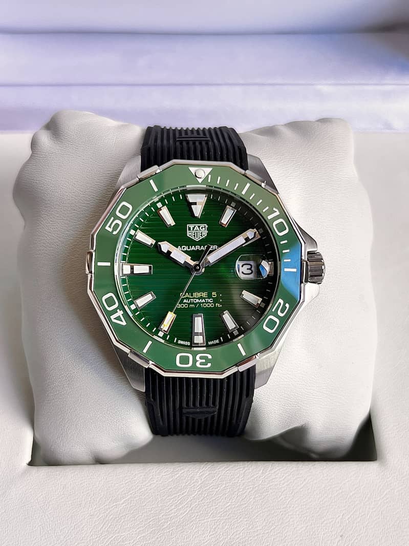 TAG HEUER AQUARACER GREEN 1