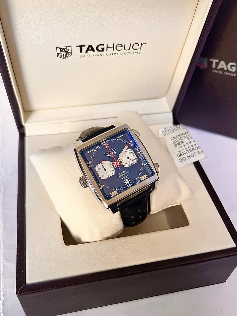 TAG HEUER MONACO BLUE 0