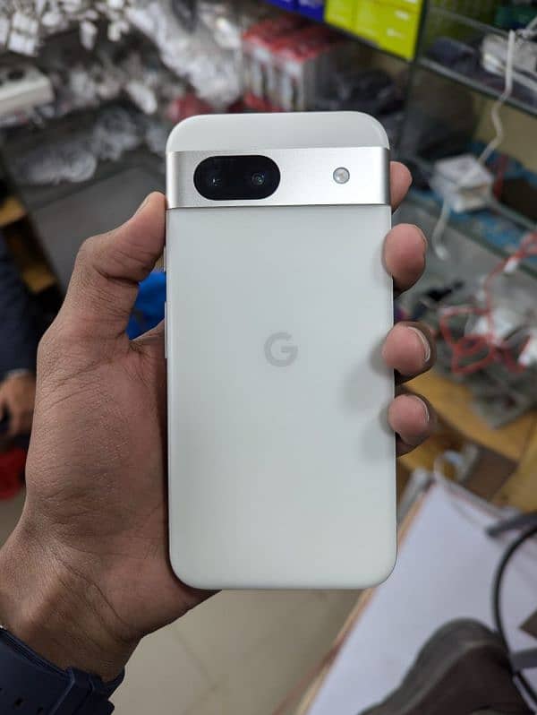 Google pixel 8a,Pta approved 12gb ram 128gb storage 10 by 10 condition 0