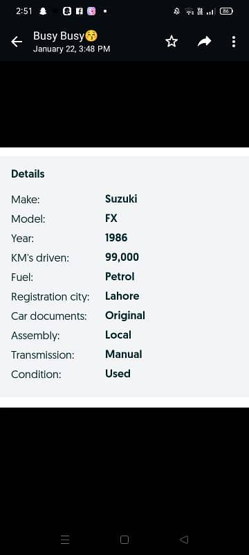 Suzuki FX 1999 2