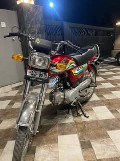 Honda cd 70 2023 model achi condition me ha