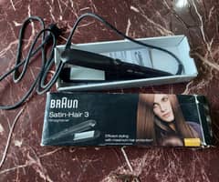 Braun satin hair 3 straightener