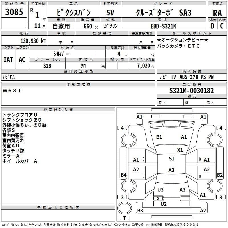 Daihatsu Hijet Full Curies B/T clipper scrum atrai wagon every wagon 2