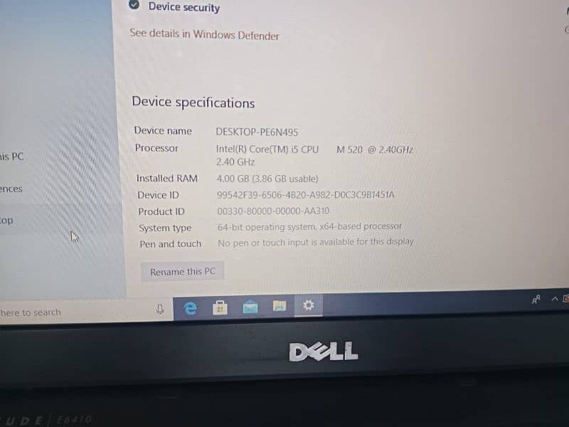 dell core i5 0