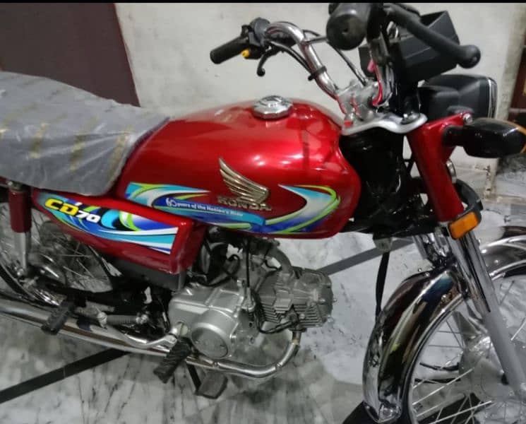 Honda CD 70 2024 Model APL 0