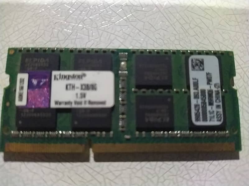 Kingston 8 GB DDR3 Ram For Sale 2