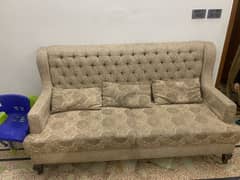 6 seater sofa slightly used