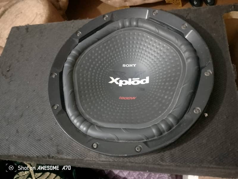 Uregnt Sale!!!  Sony Xspold Woofer Japnese Edition 1800 w 0