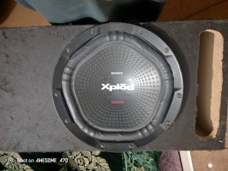 Uregnt Sale!!!  Sony Xspold Woofer Japnese Edition 1800 w 1