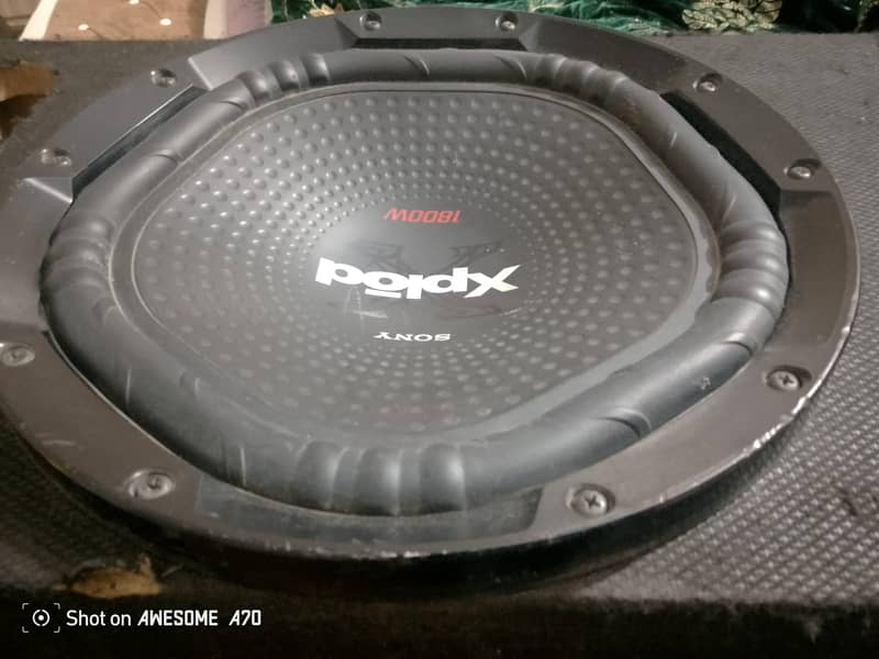 Uregnt Sale!!!  Sony Xspold Woofer Japnese Edition 1800 w 2