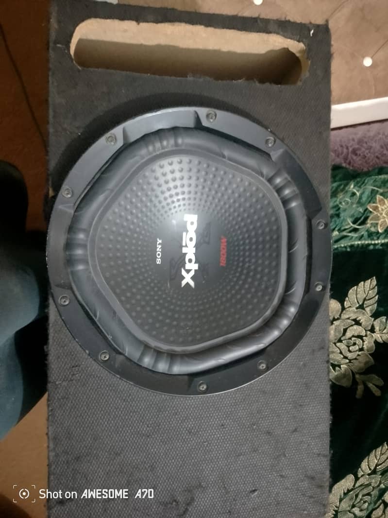 Uregnt Sale!!!  Sony Xspold Woofer Japnese Edition 1800 w 3