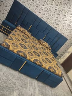 bed Nd side tables