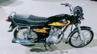 Honda CG125 2021 Karachi number