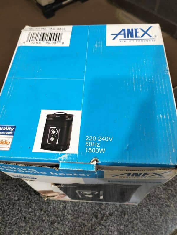 ANEX 5009 Blower Electric Heater 1