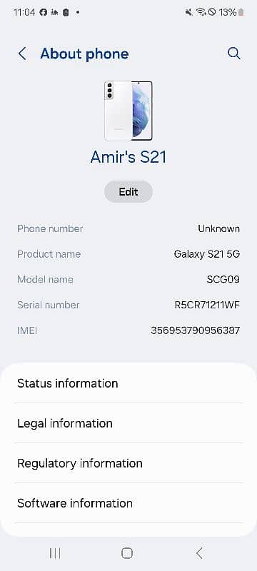 samsung s21 5g 256 GB 1