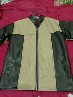 jacket ledar he new condition he L size he