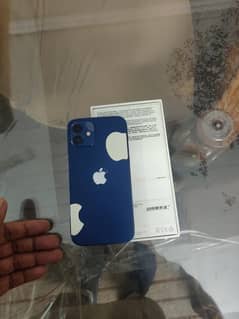 iphone 12 blue with box for sale