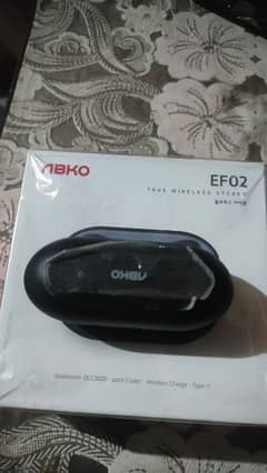 Abko True Wireless Bluetooth Earbuds Black - Ef02