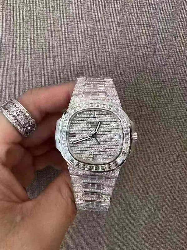 BUKHARI WATCH ROLEX DATE JUST DIAMONDS DIAL RADO OMEGA CARTIER LONGINE 1