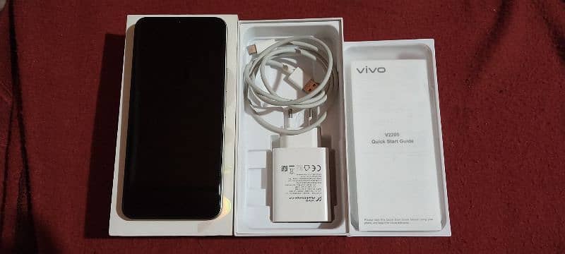 Vivo Y35 Box Charger Total Genuine 10by10 condition 1 b scratch nai ha 3