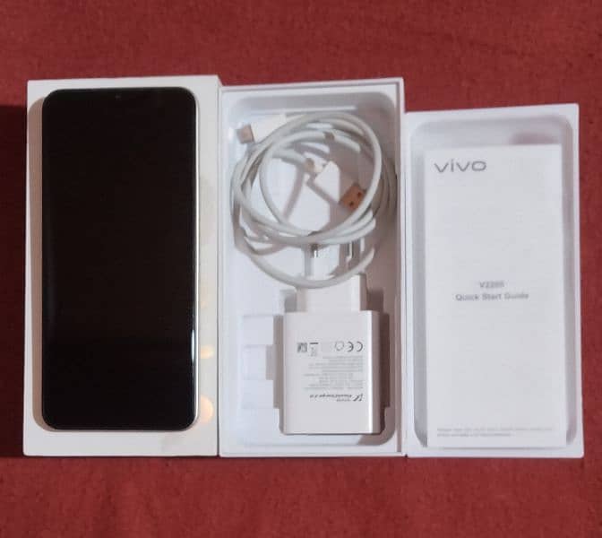 Vivo Y35 Box Charger Total Genuine 10by10 condition 1 b scratch nai ha 8