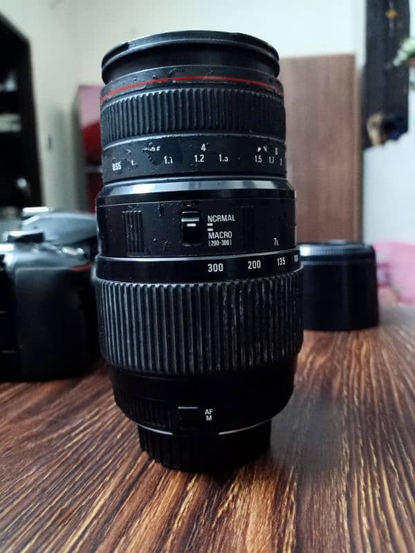 Nikon d5300 with 70-300mm lens 4