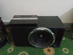 Kenwood woofer + Amplifier