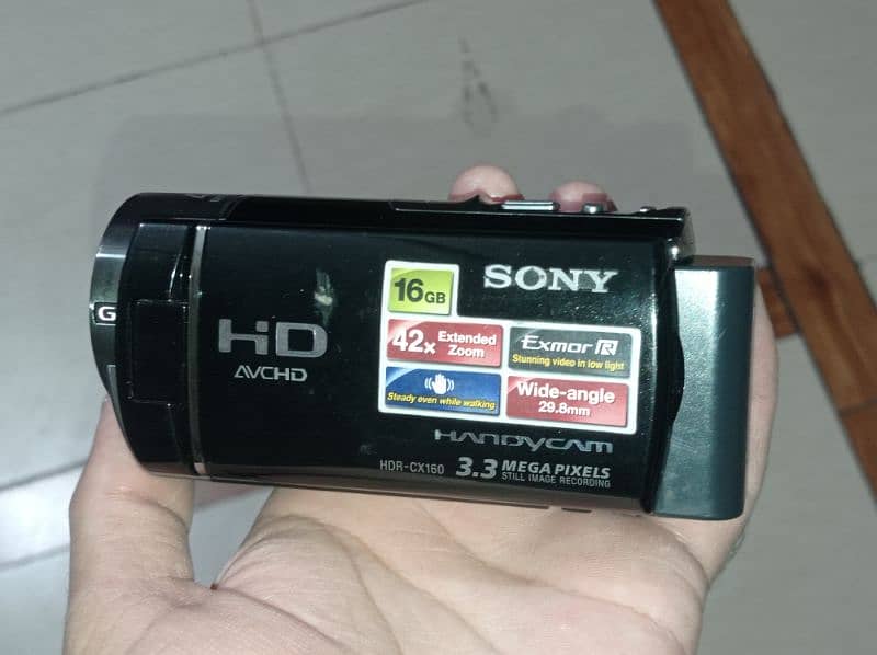 Sony HD handicam mic support 0