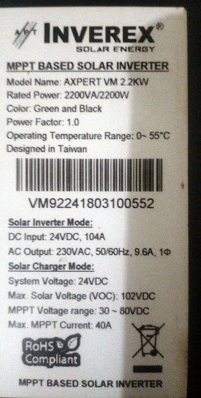 inverex 2.2 solar inverter 4