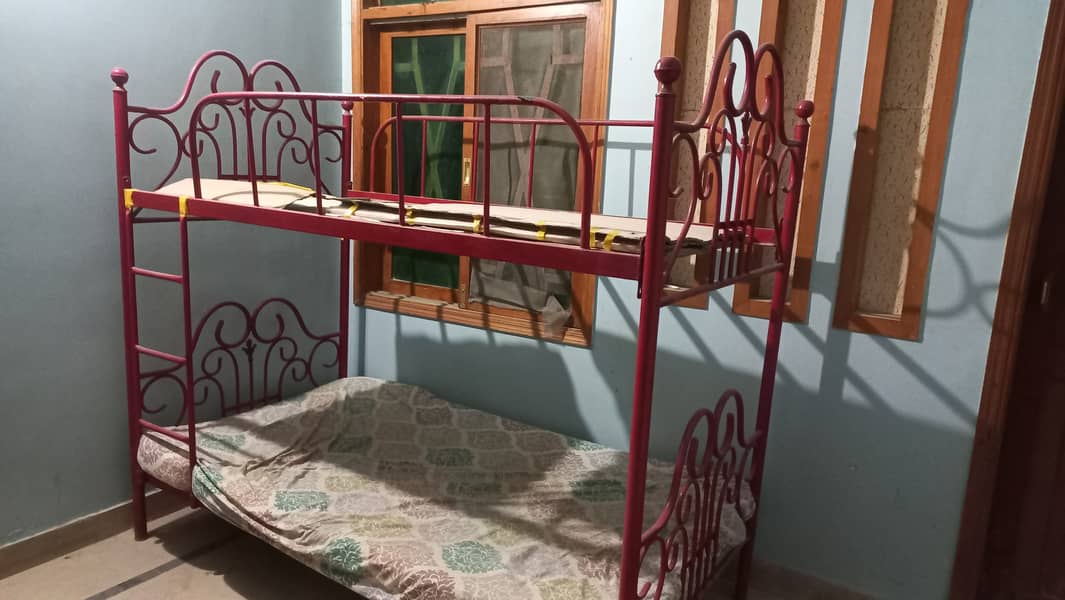 Iron double bed 0