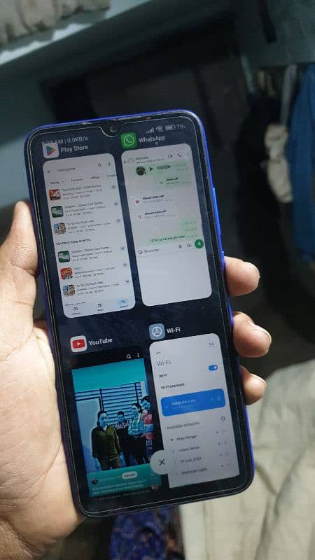 redmi 9a complete box charger 5000 bettry mah 2 days betry backup good 6