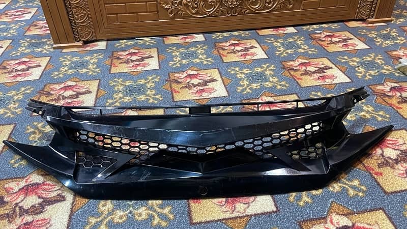 Civic X 2018 Geniune Front Grill,Bumper Lights, Deffuser, LCD Panel 3