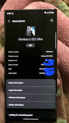 s22 ultra 12 512gb non pta. .