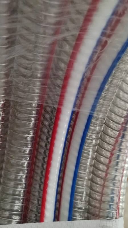 Garden Pipe 03427209591 polythene Suction Steel wire Pressure Hose 4