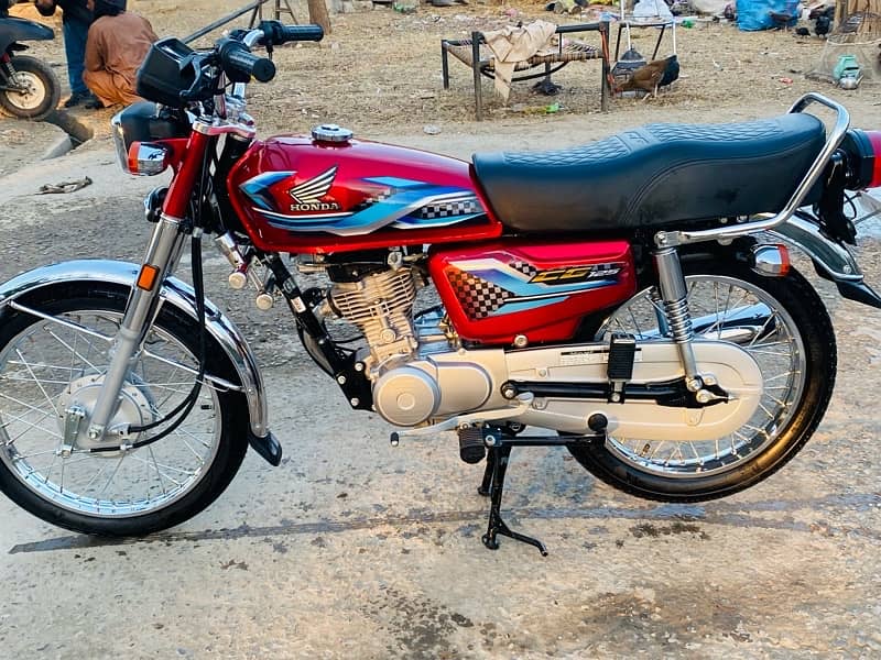 Honda CG125 2024 Model with Double Saman 0