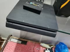 PS4 Slim 500 GB jet black in excellent fresh condition