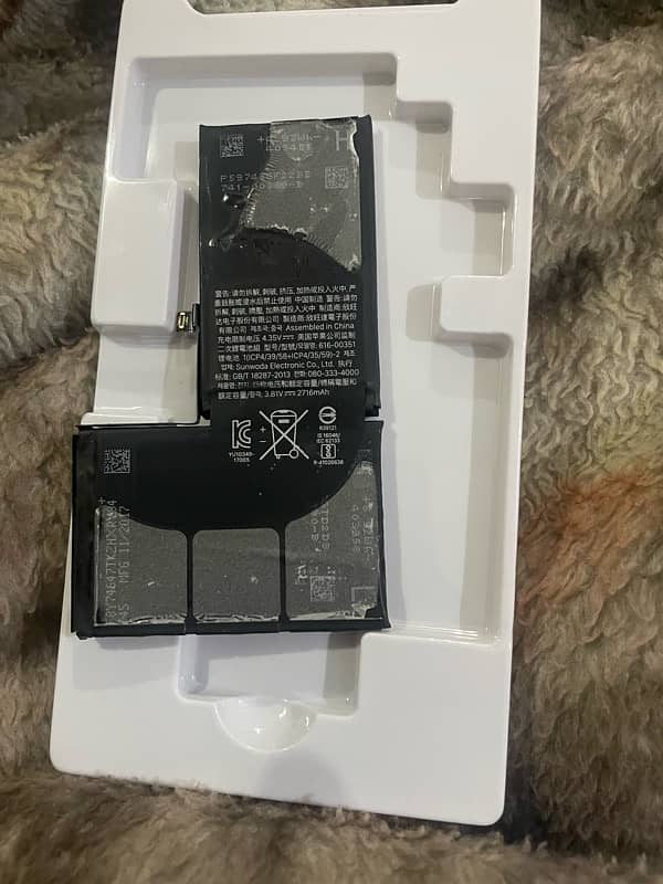 iphone x original battery with strip 2