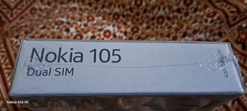 Nokia 105 pin pack box PTA approved Dual sim  urgnt sale serious cntct 5