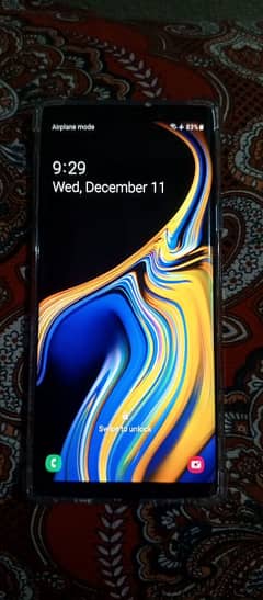 Galaxy Note-9 6/128 Non Pta