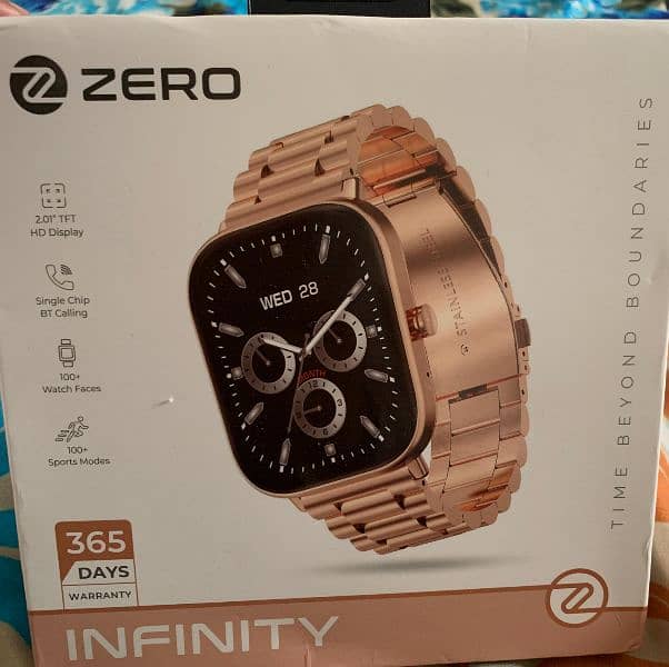 Infinity Smartwatch - ZeroLifestyle 1