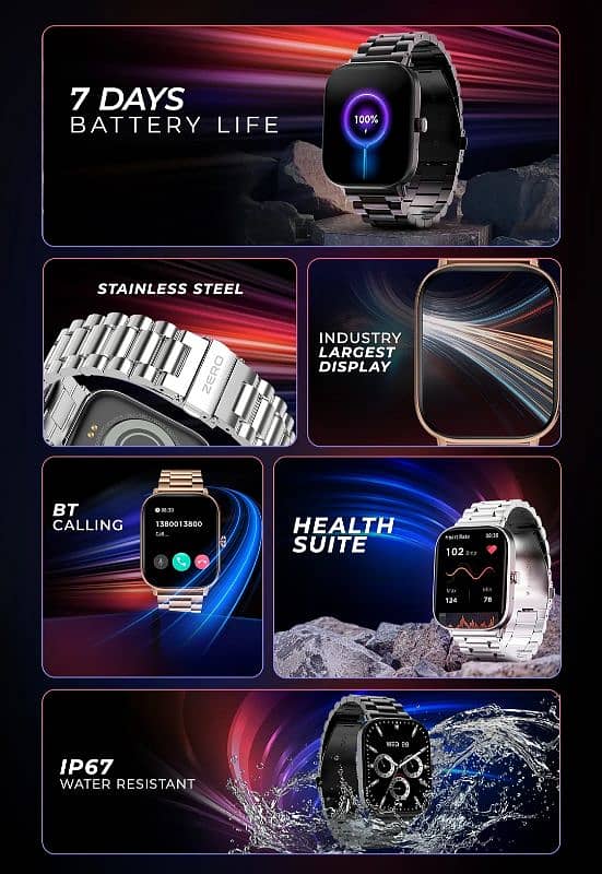 Infinity Smartwatch - ZeroLifestyle 5