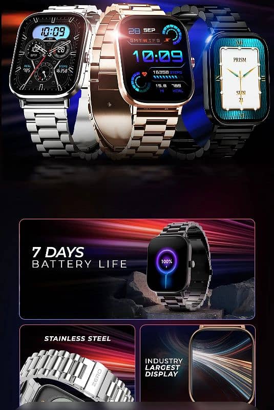 Infinity Smartwatch - ZeroLifestyle 6