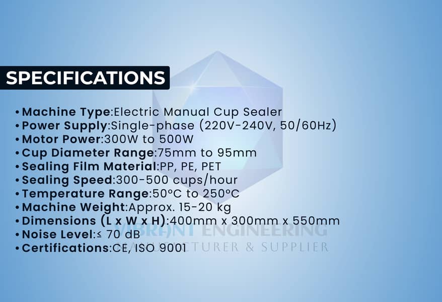 Manual Plastic Cup Sealing Machine | Raita, Juice,Jelly Sealer Packing 3