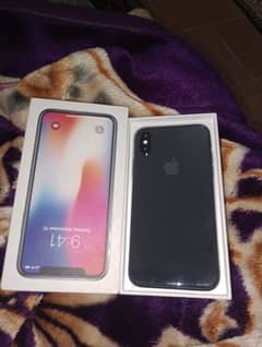 iPhone X with box