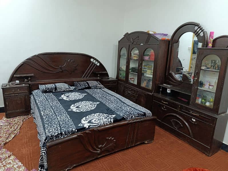 Pure Wooden Bed 0