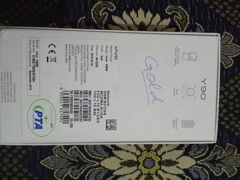 Vivo Y90 Cellphone A+ Condition 4