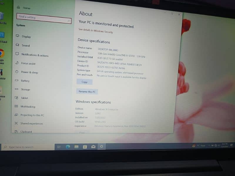 PM laptop Lenovo Core i5 12th generation 2024 2