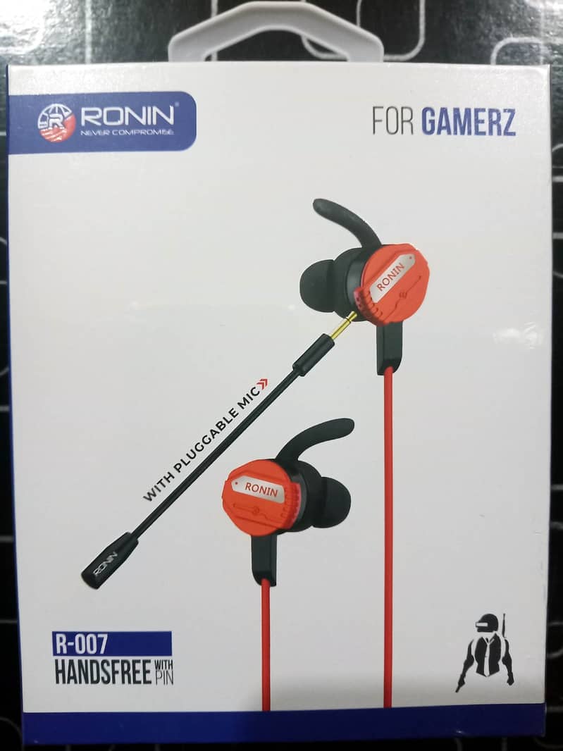 Ronin R-007 Simple Gaming Handfree with Cable Mic & Premium Sound 5