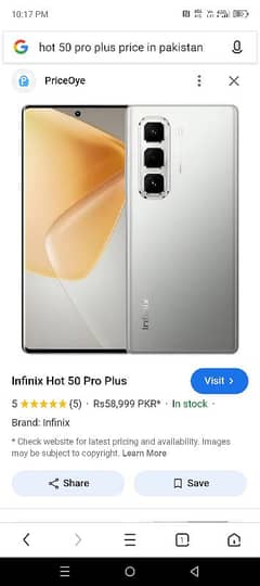 hot 50 pro plus complete box